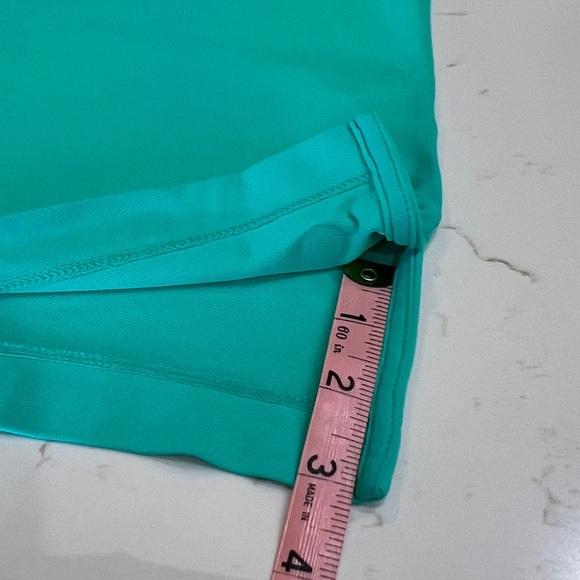 Lilly Pulitzer Bright Green Stretch Pullover Polo Shirt Small - Picture 11 of 11